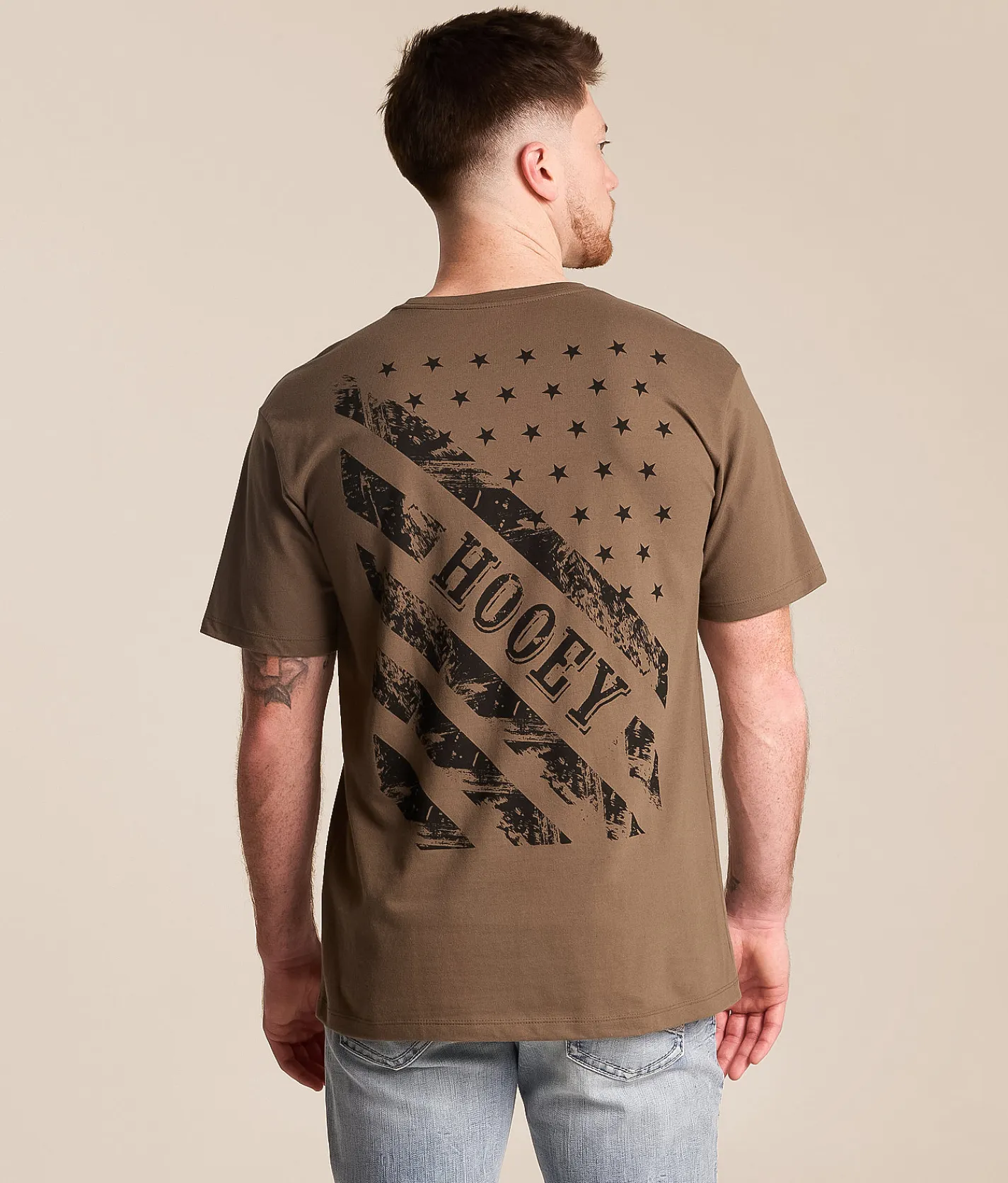 Tops | Hooey Vanguard T-Shirt Brown