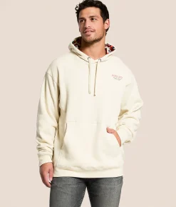 Tops | Ariat Vaquero Fresa Hooded Sweatshirt Silver Birch