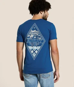 Ariat Vaquero Fresa T-Shirt Set Sail New