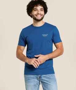 Ariat Vaquero Fresa T-Shirt Set Sail New