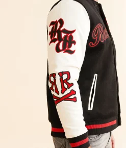 Rock Revival Varsity Jacket Black Best