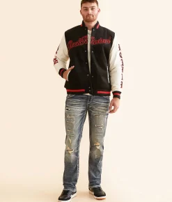 Rock Revival Varsity Jacket Black Best
