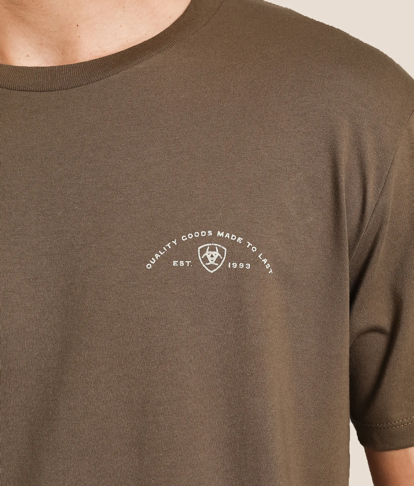 Tops | Ariat Vaya Con Dios T-Shirt Teak