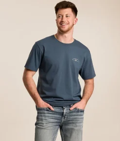 Tops|Graphic T-Shirts | Ariat Vaya Con Dios T-Shirt Blue Dusk