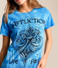 Affliction Vengeance T-Shirt Guardian Wash Clearance