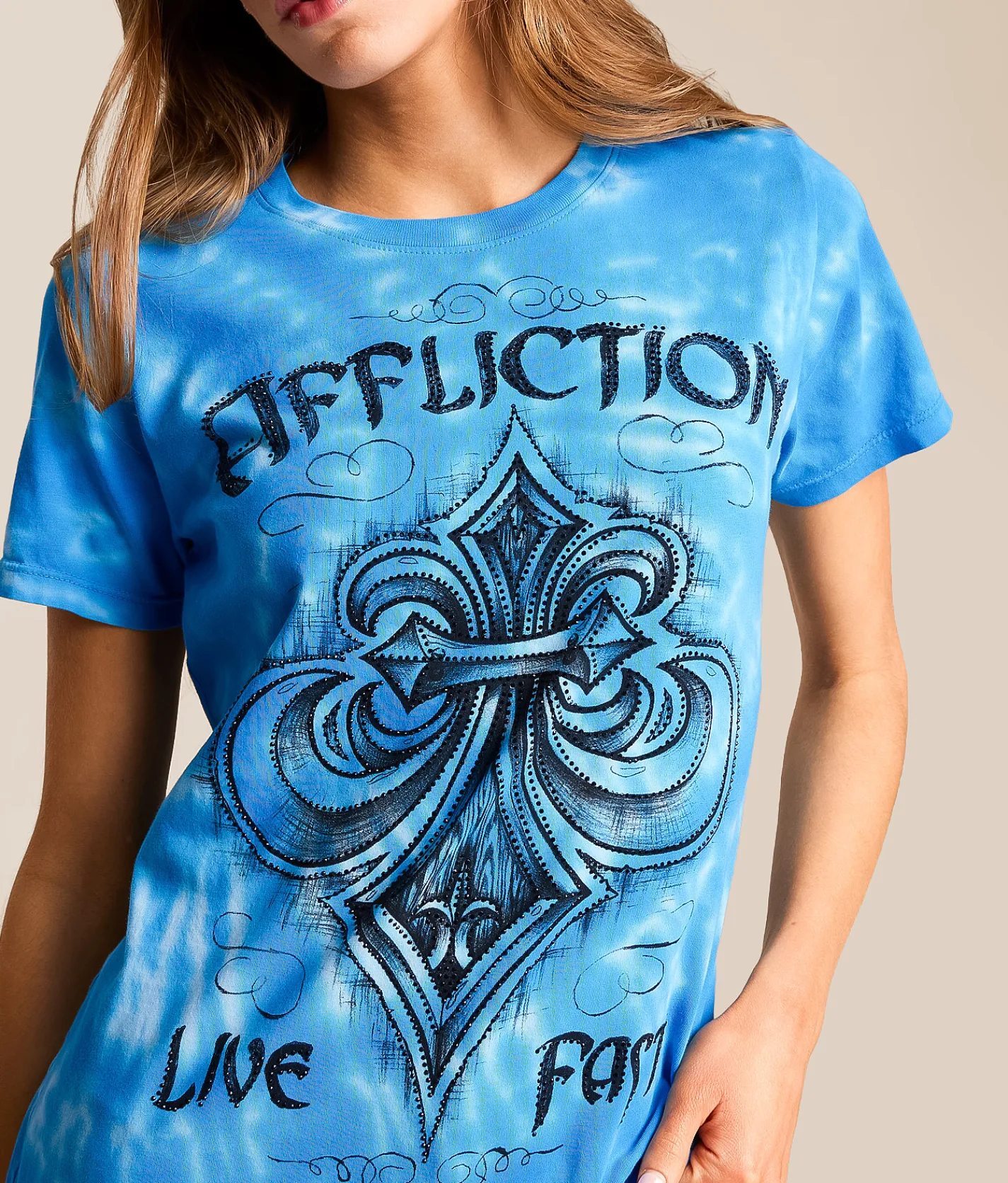 Affliction Vengeance T-Shirt Guardian Wash Clearance