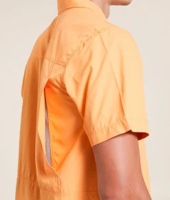 Tops | Ariat VentTEK Fitted Outbound Shirt Peach