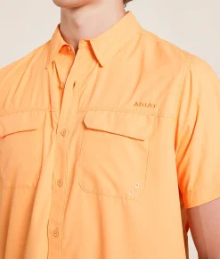 Tops | Ariat VentTEK Fitted Outbound Shirt Peach