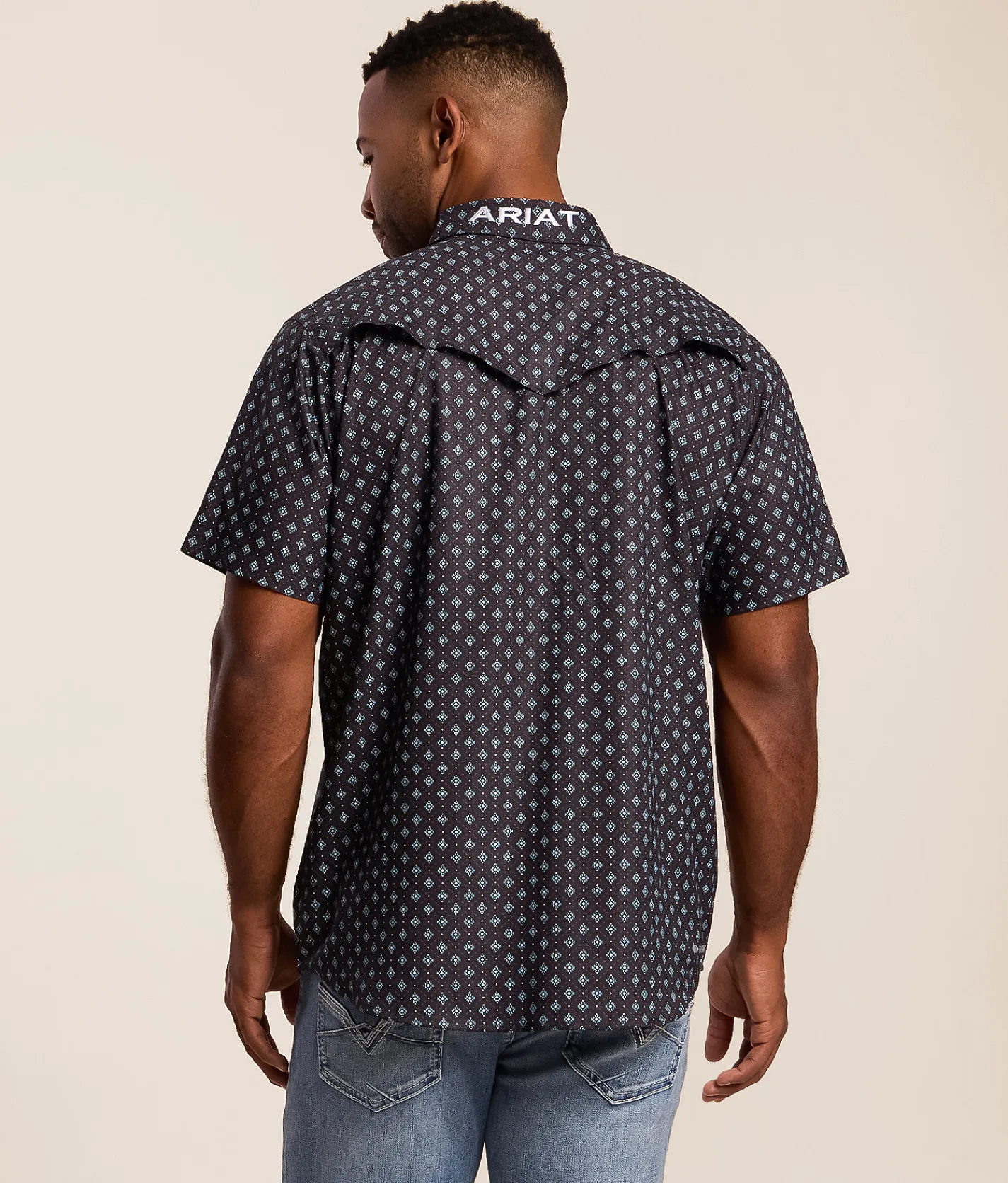 Tops | Ariat VentTEK Fitted Western Shirt Black