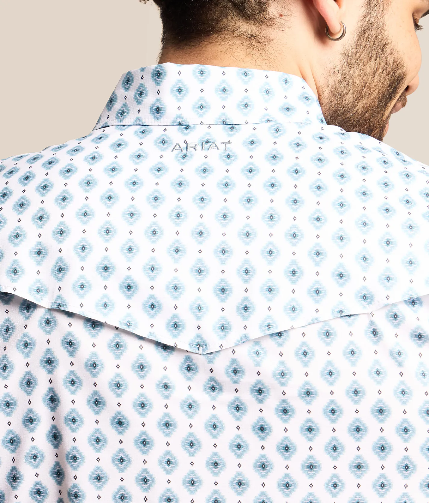 Ariat VentTEK Fitted Western Shirt White Hot