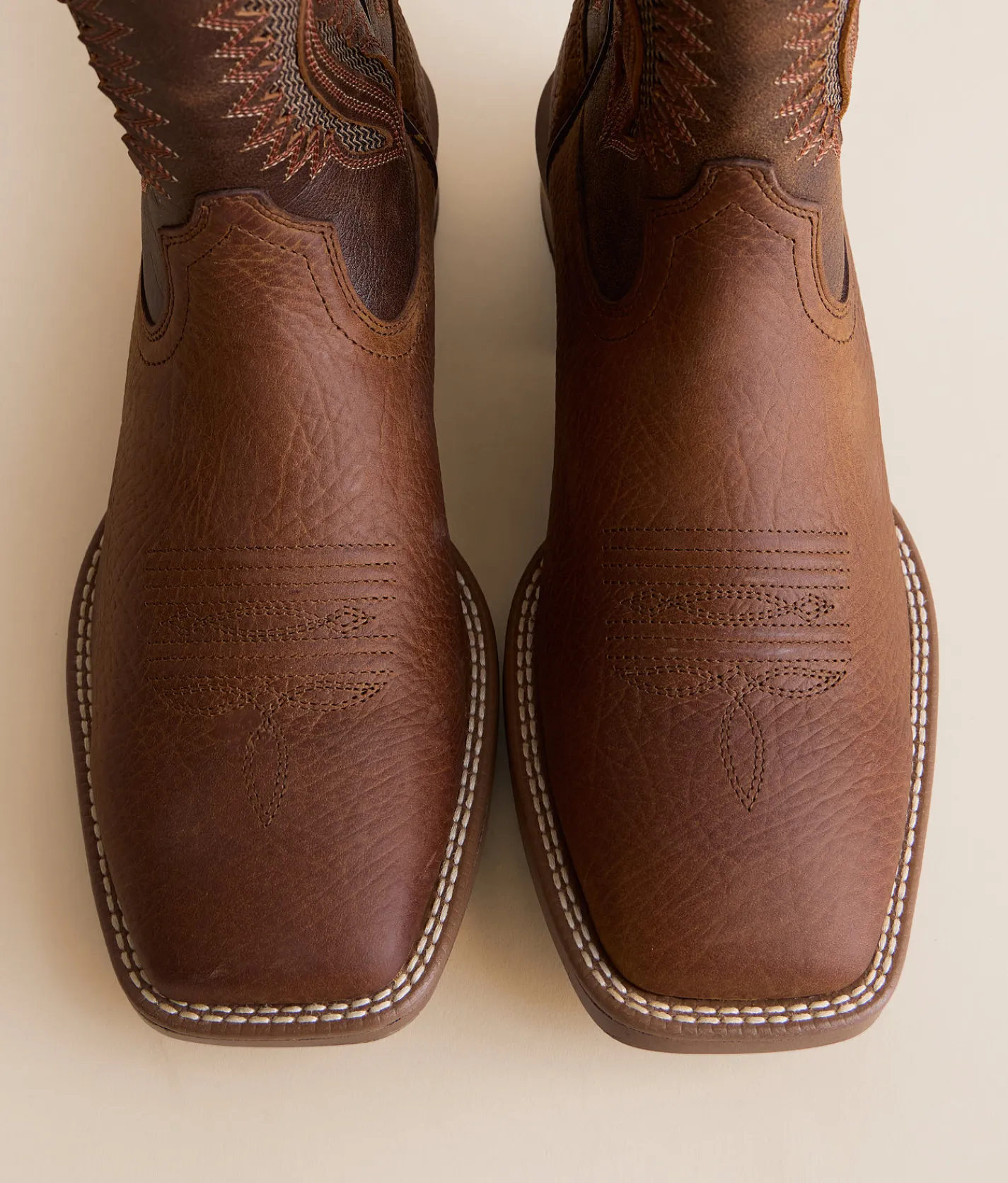 Ariat VentTEK Leather Cowboy Boot Earth Mack Brown Clearance