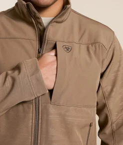 Tops|Coats & Jackets | Ariat Vernon Softshell Jacket Khaki Southwest