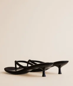 Shoes | Mia Veronikah Kitten Heel Sandal Black