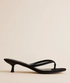 Shoes | Mia Veronikah Kitten Heel Sandal Black