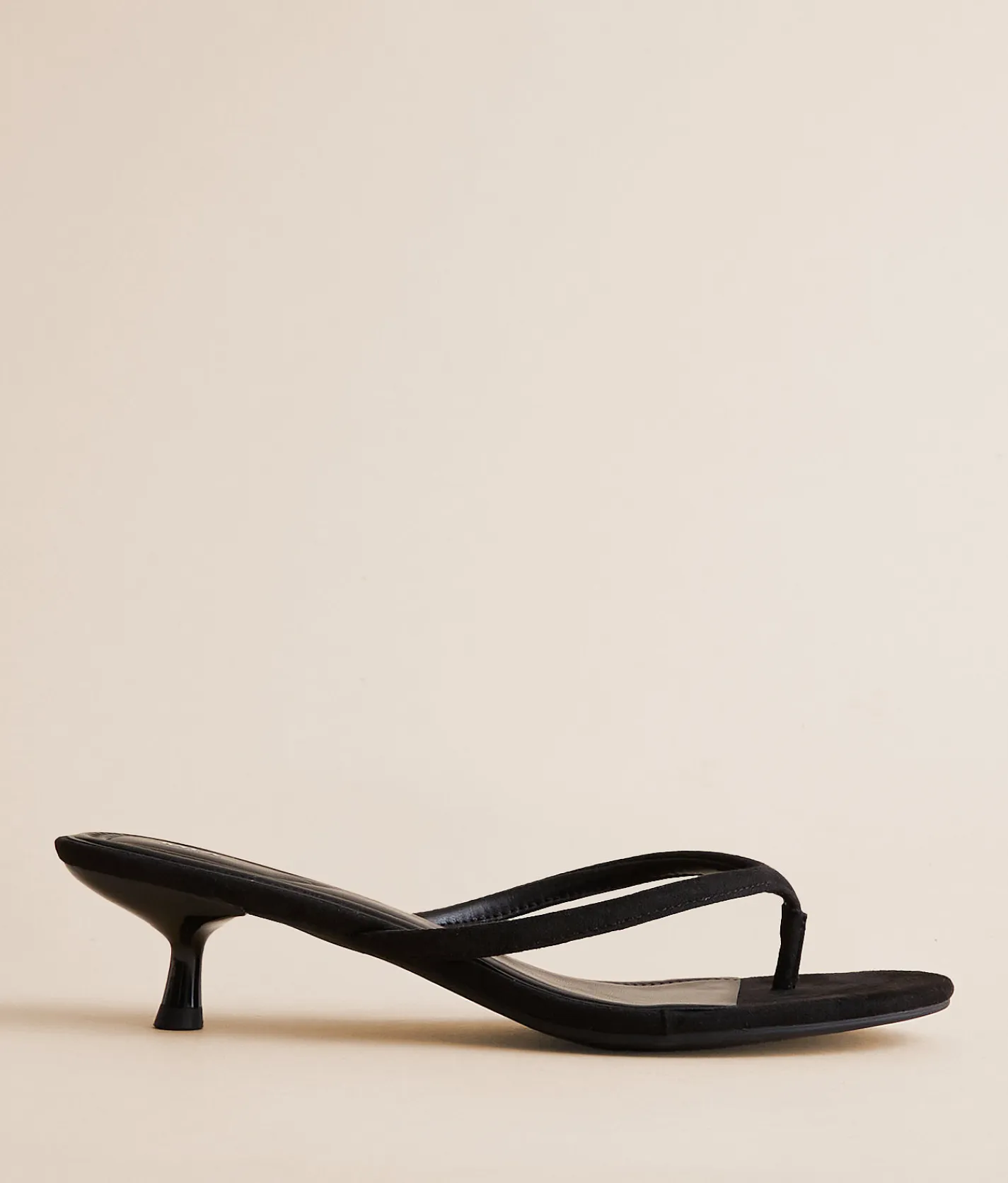 Shoes | Mia Veronikah Kitten Heel Sandal Black