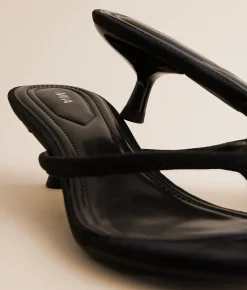 Shoes | Mia Veronikah Kitten Heel Sandal Black