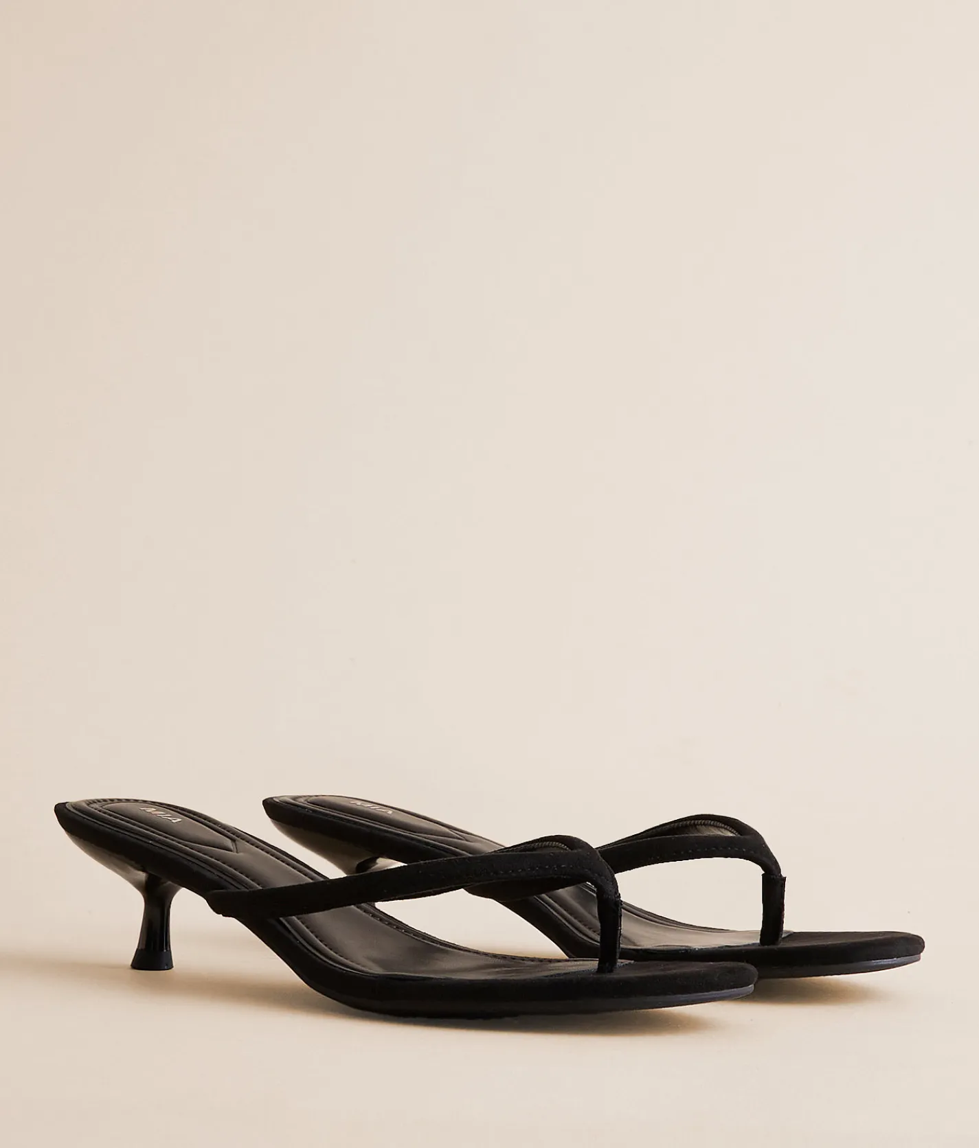 Shoes | Mia Veronikah Kitten Heel Sandal Black