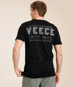 Graphic T-Shirts | Veece Verticals T-Shirt Black