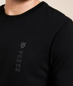 Graphic T-Shirts | Veece Verticals T-Shirt Black