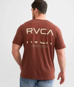 RVCA Vert T-Shirt Red Earth Hot