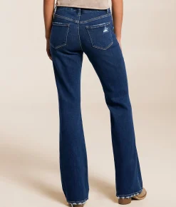 VERVET by Flying Monkey VERVET Bella High Rise Flare Stretch Jean Restructure Sale