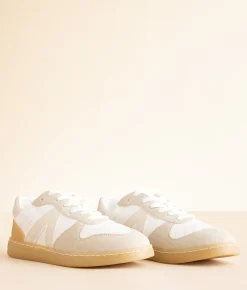 Shoes | Mia Vesta Sneaker White Ecru Ivory