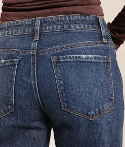 VERVET by Flying Monkey V-Front Wide Leg Stretch Jean Hebe Hot