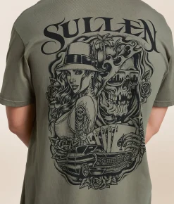 Sullen Vice City T-Shirt Moonmist Clearance