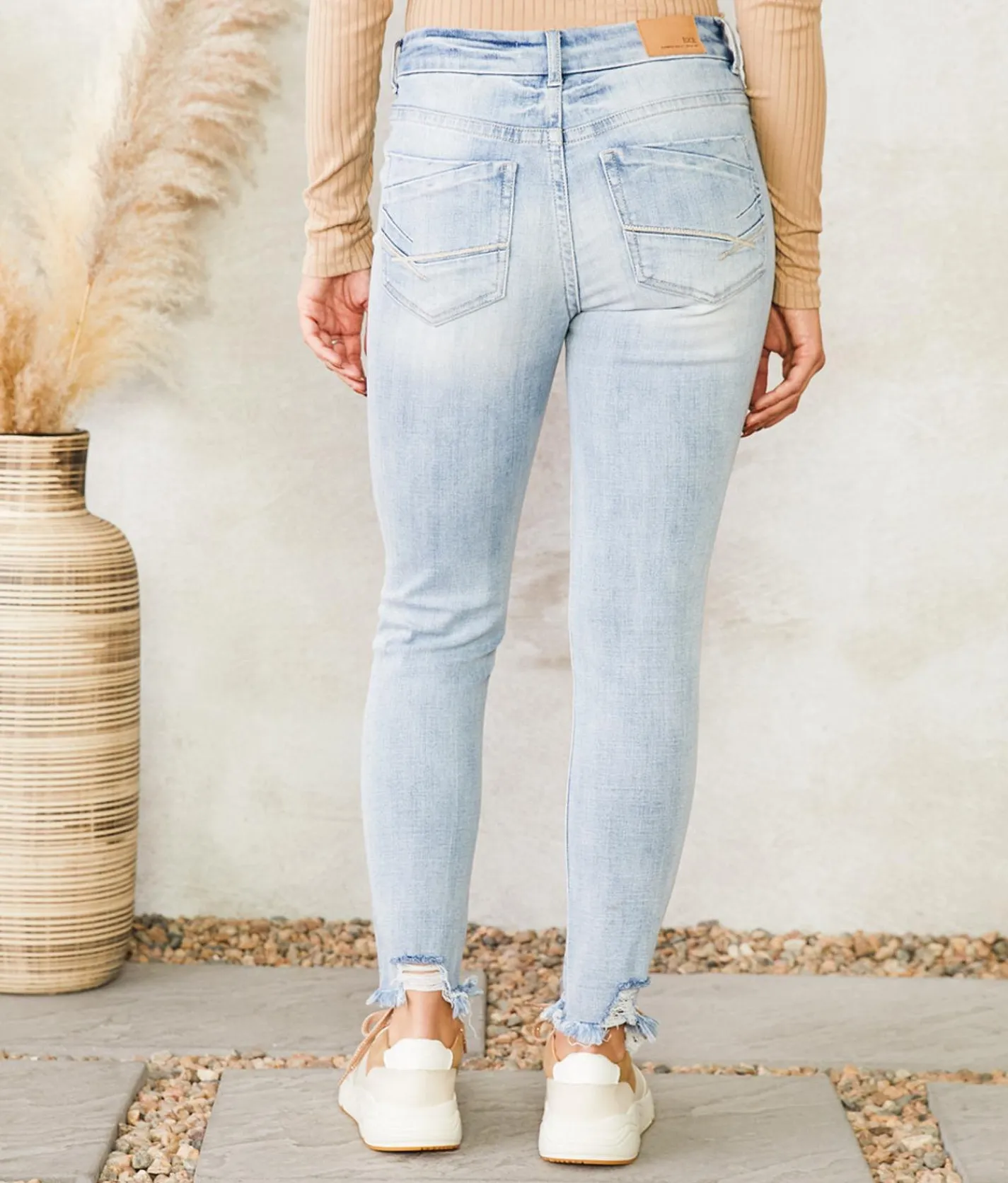 BKE Victoria Ankle Skinny Stretch Jean Glover 3 Sale