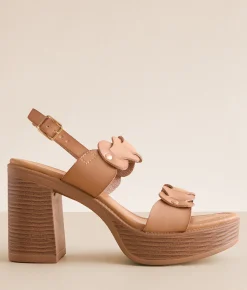 Shoes | Pierre Dumas Vikki Heeled Sandal Nude