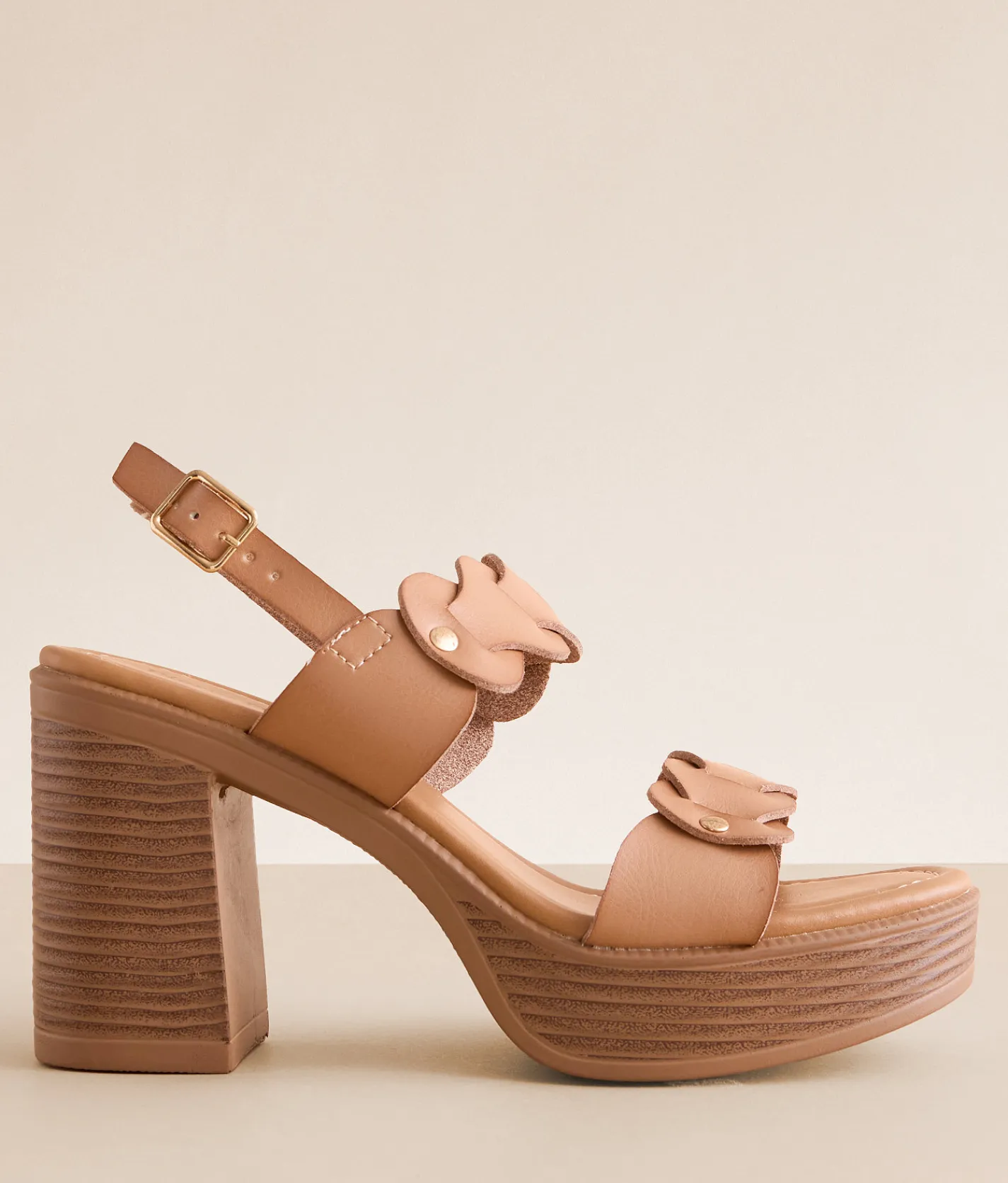 Shoes | Pierre Dumas Vikki Heeled Sandal Nude