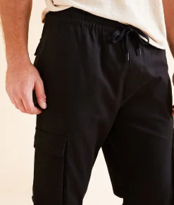 nANA jUDY Villa Cargo Pant Black Sale