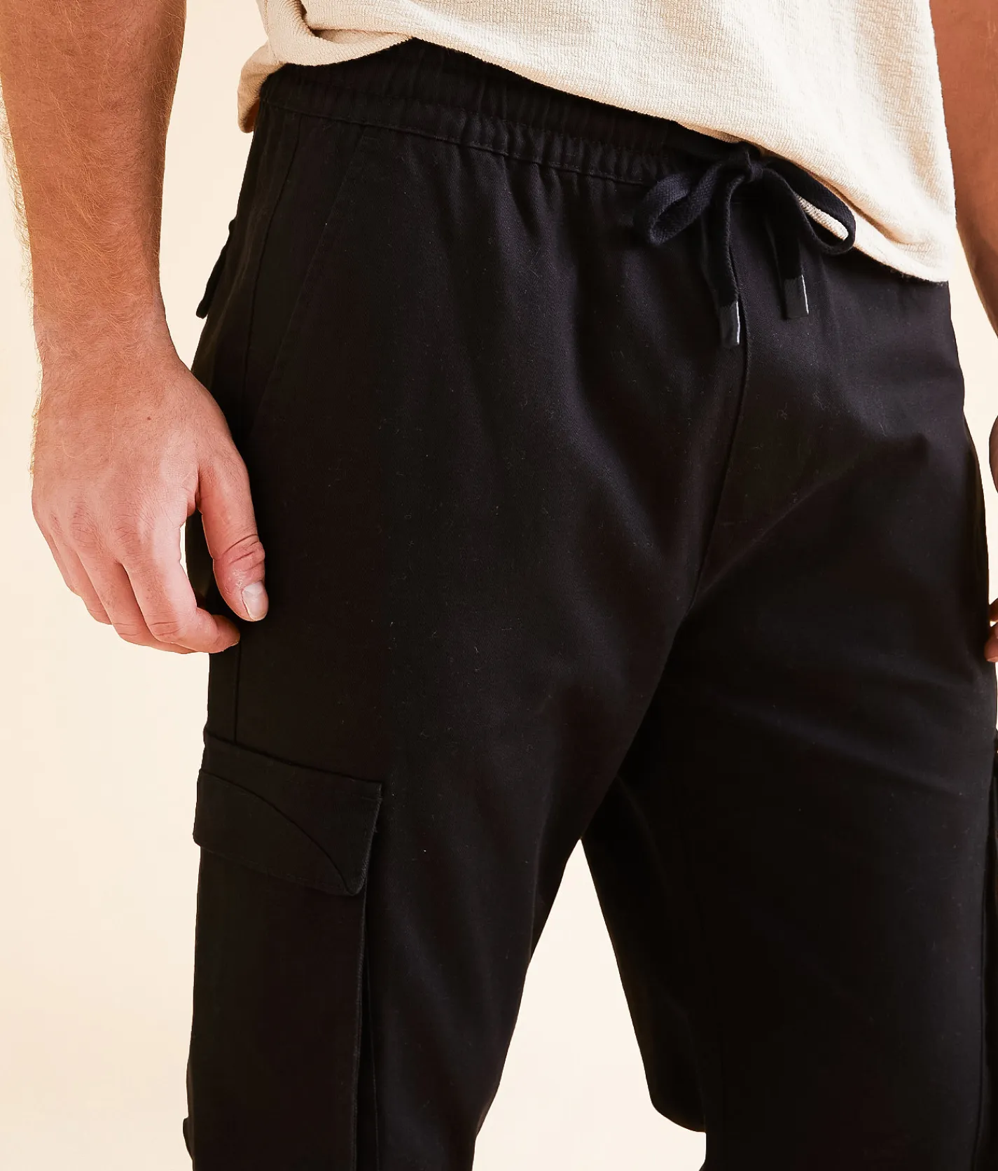 nANA jUDY Villa Cargo Pant Black Sale
