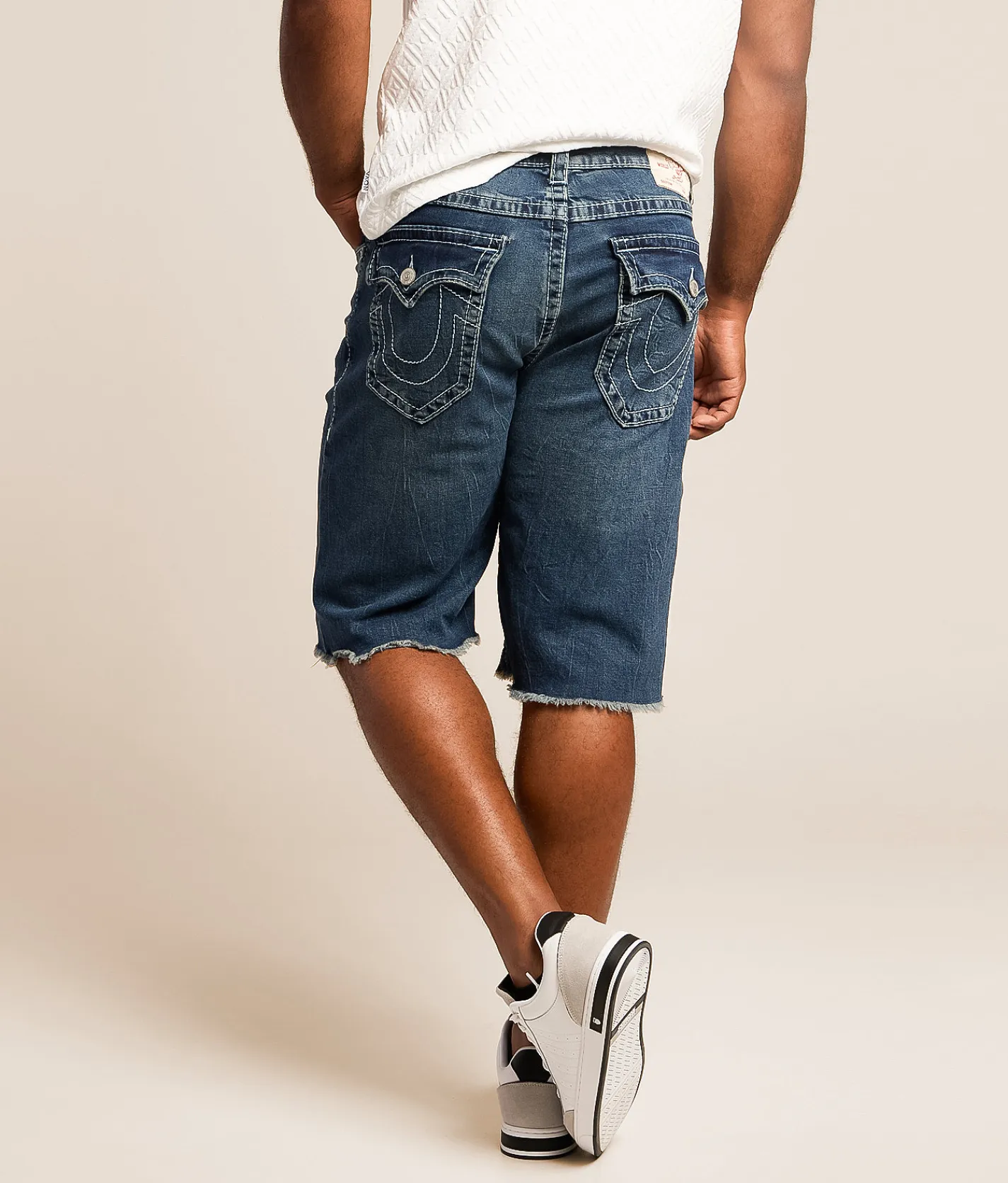 Bottoms|Shorts | True Religion Vinny Stretch Short Medium Wash