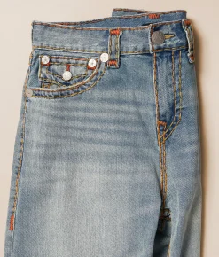 True Religion Vinny Stretch Short Shattered Medium Indigo Best