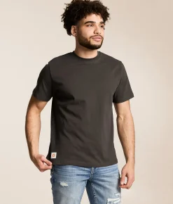 Tops | Rhythm Vintage Assembly T-Shirt Stone Blue