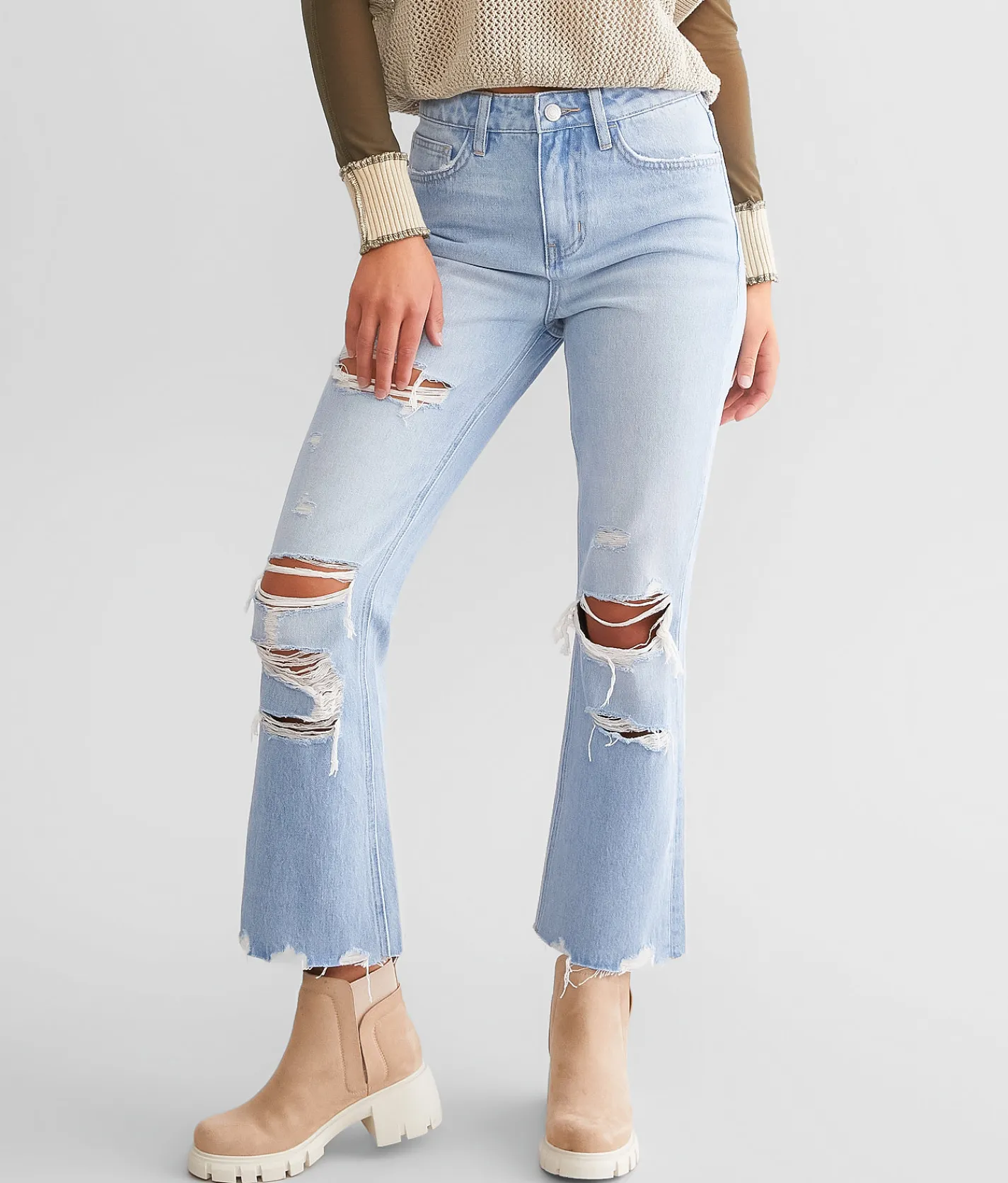 Flying Monkey Vintage Cropped Straight Jean Windfall Best