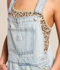Rompers & Jumpsuits | Levi's® Vintage Cuffed Overall Short Abraided Art