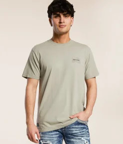 Graphic T-Shirts | Howitzer Vintage Flag T-Shirt Plaza Taupe