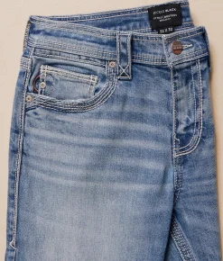 Buckle Black Vintage Nine Boot Stretch Jean Gilmore Discount