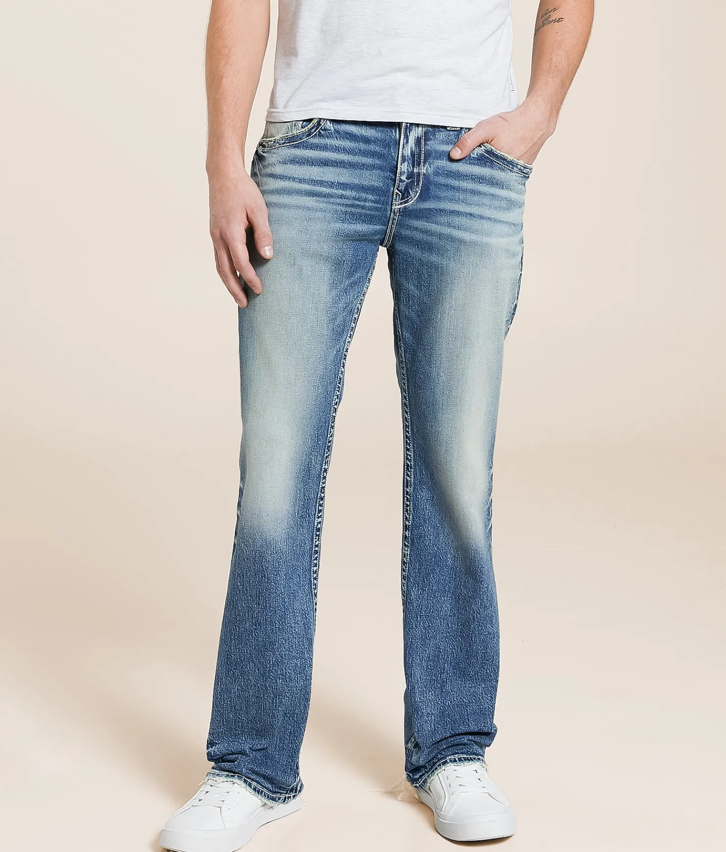 Buckle Black Vintage Nine Boot Stretch Jean Dargo Discount