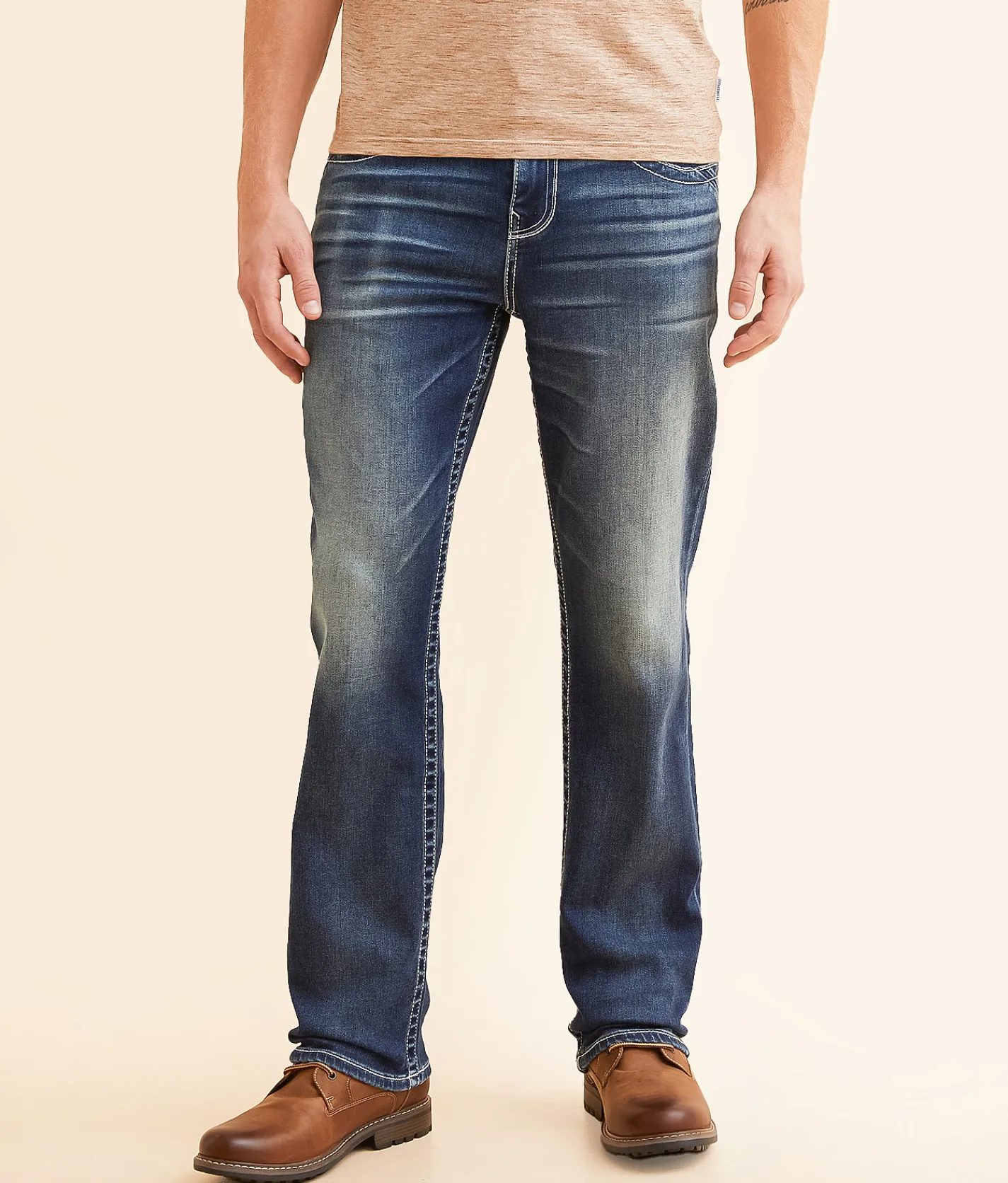 Buckle Black Vintage Nine Straight Stretch Jean Dover Clearance