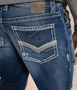 Buckle Black Vintage Nine Straight Stretch Jean Ash Online