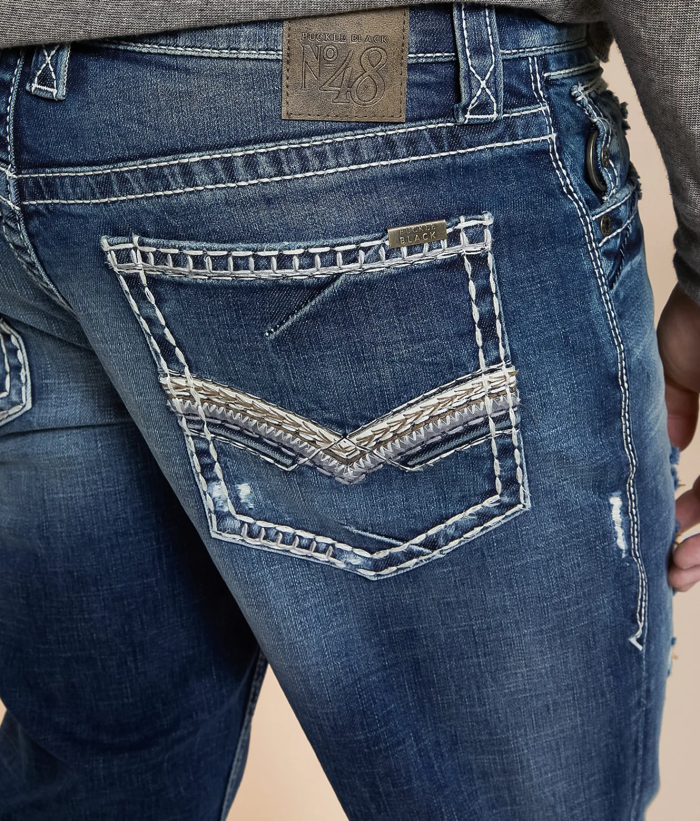 Buckle Black Vintage Nine Straight Stretch Jean Ash Online