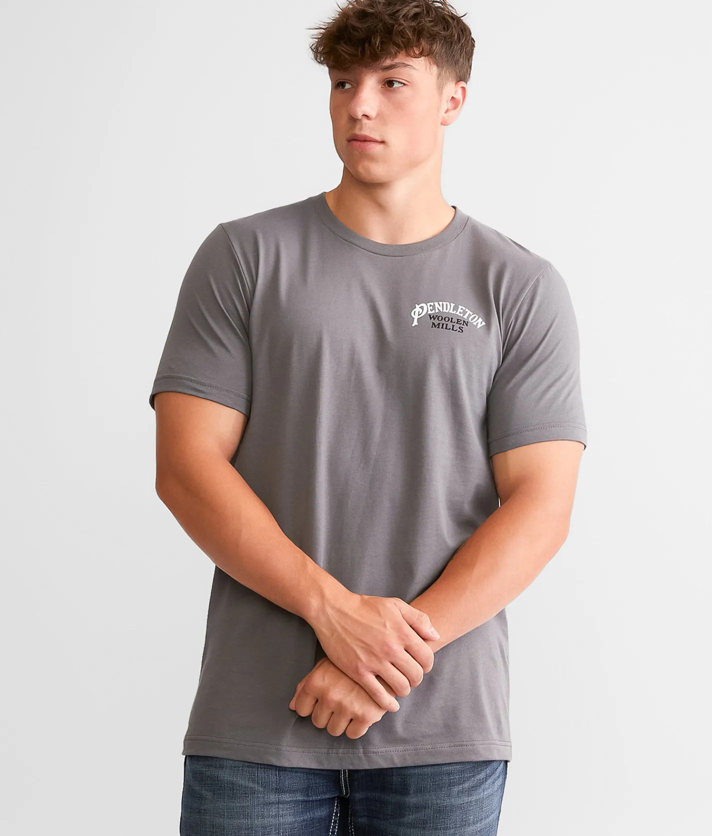 Pendleton Vintage Rancher T-Shirt Asphalt Best