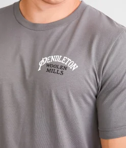 Pendleton Vintage Rancher T-Shirt Asphalt Best