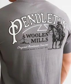 Pendleton Vintage Rancher T-Shirt Asphalt Best