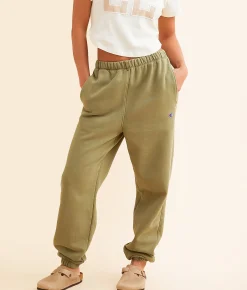 Champion® Vintage Reverse Weave Jogger Outdoor Olive Green Outlet