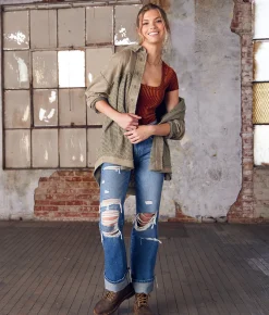 Jeans|Bottoms | Flying Monkey Vintage Straight Jean Visionary