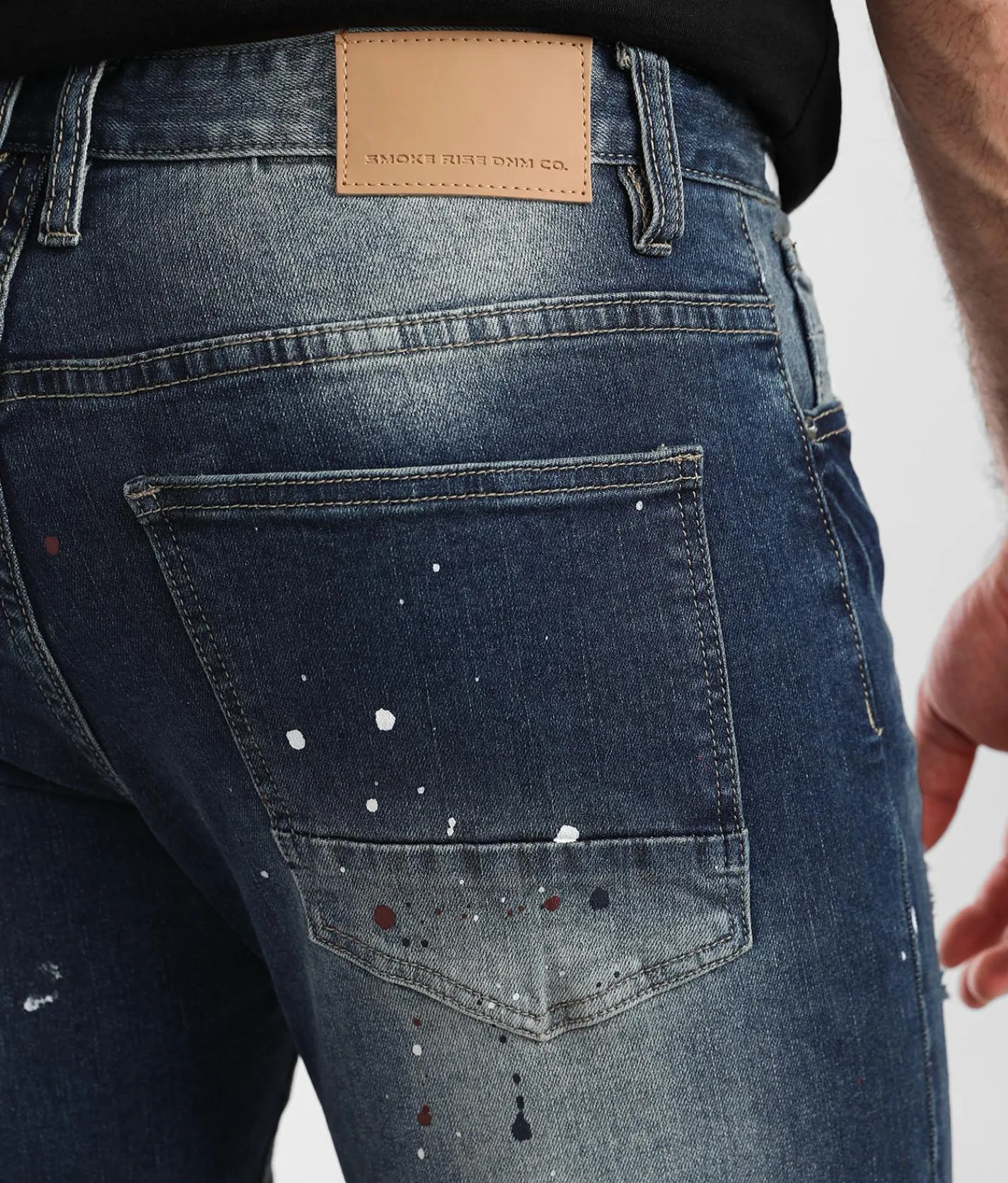 Sale Jeans|Bottoms | Smoke Rise® Vintage Taper Stretch Jean Vintage Blue